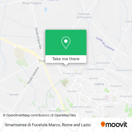 Smartsense di Fucetola Marco map