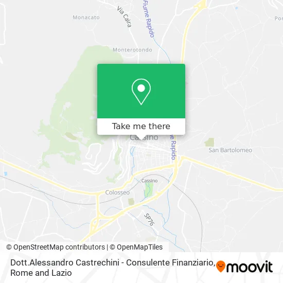 Dr. Alessandro Castrechini - Financial Consultant map