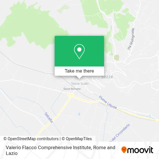 Valerio Flacco Comprehensive Institute map