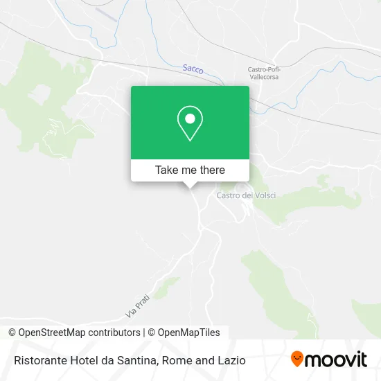 Ristorante Hotel da Santina map