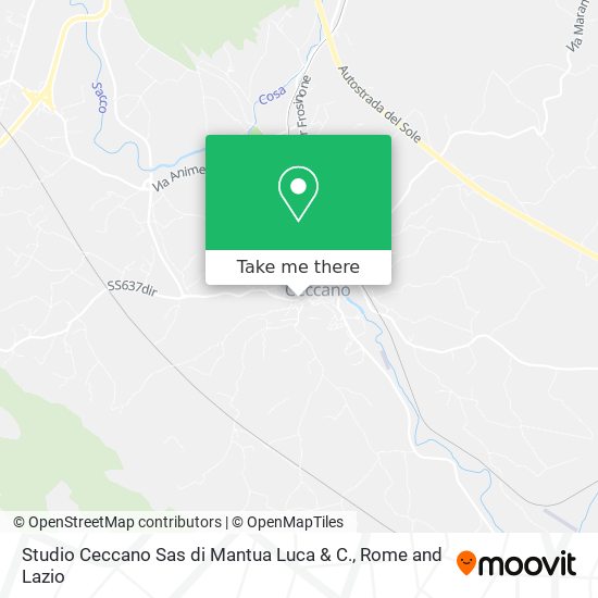 Studio Ceccano Sas di Mantua Luca & C. map