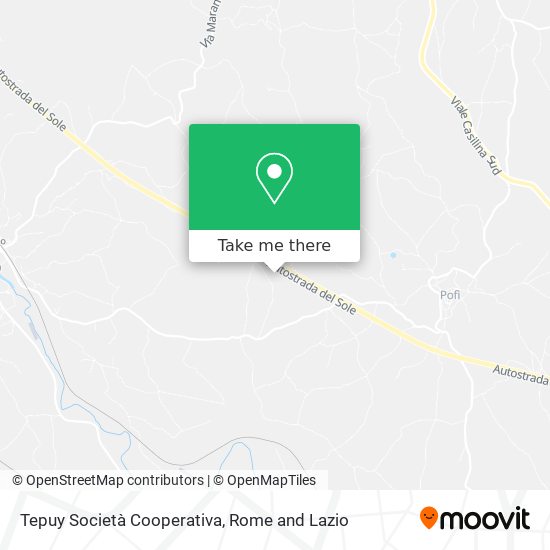 Tepuy Società Cooperativa map