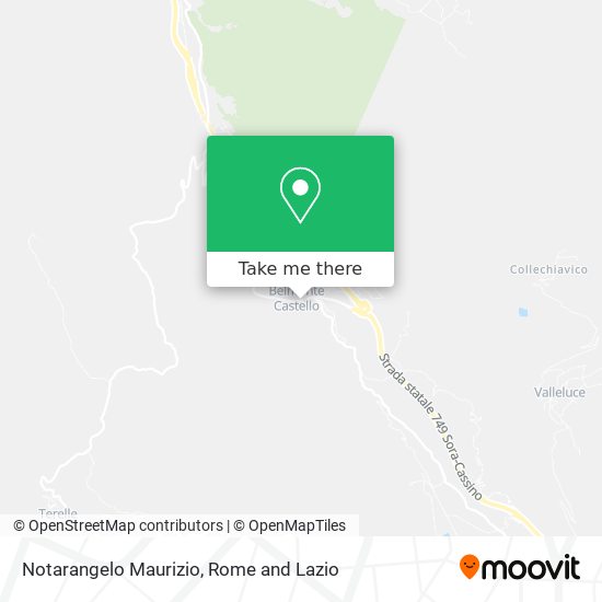 Notarangelo Maurizio map