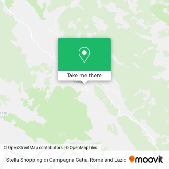 Stella Shopping di Campagna Catia map