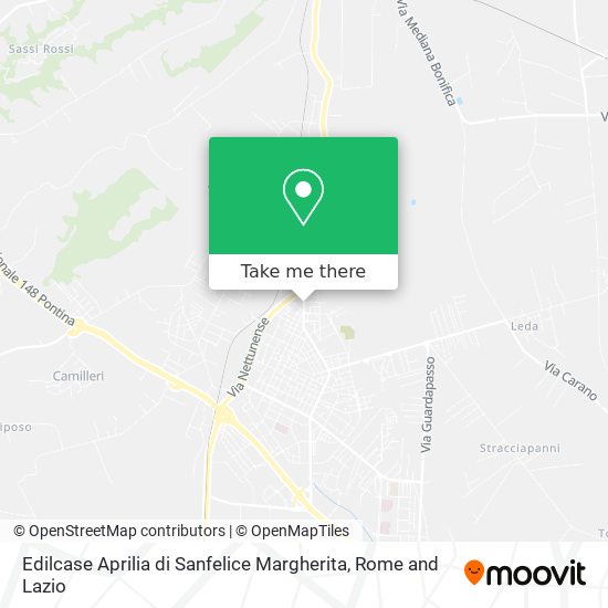 Edilcase Aprilia di Sanfelice Margherita map