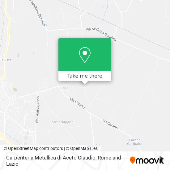 Carpenteria Metallica di Aceto Claudio map