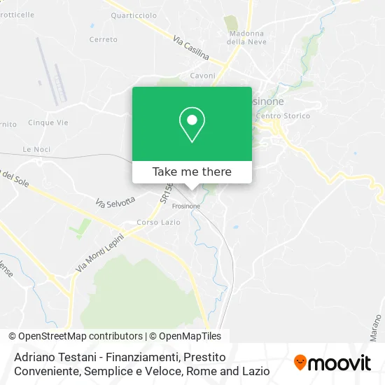 Adriano Testani - Financing, Convenient Loan, Simple and Fast map
