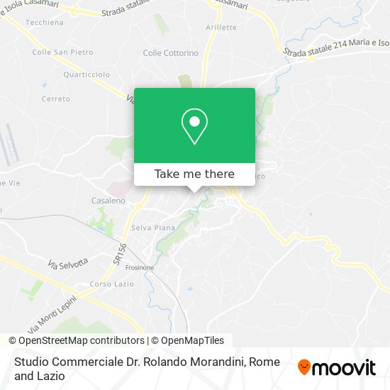 Studio Commerciale Dr. Rolando Morandini map