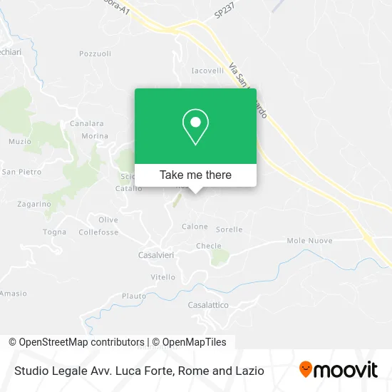 Law Firm Lawyer Luca Forte map
