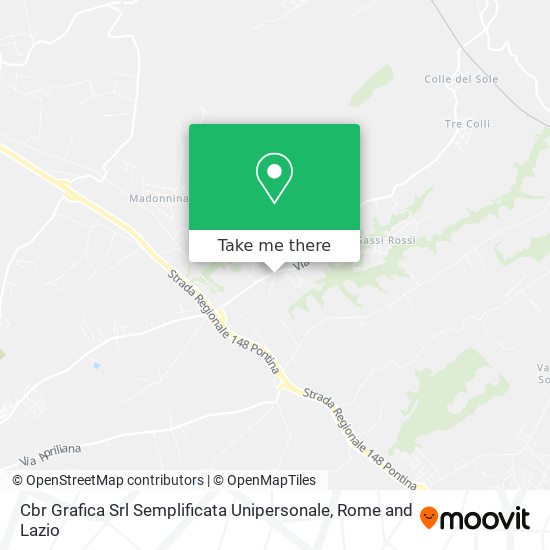 Cbr Grafica Srl Semplificata Unipersonale map