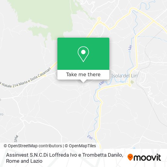 Assinvest S.N.C.Di Loffreda Ivo e Trombetta Danilo map