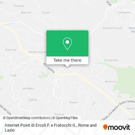 Internet Point di Ercoli F. e Fratocchi G. map