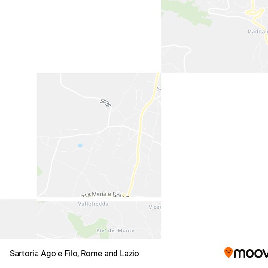 Sartoria Ago e Filo map