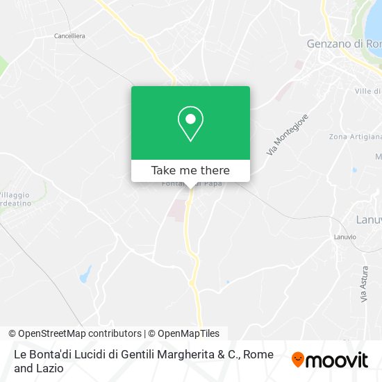 Le Bonta'di Lucidi di Gentili Margherita & C. map