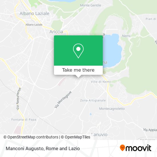 Manconi Augusto map