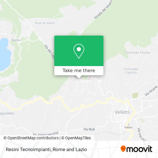 Resini Tecnoimpianti map