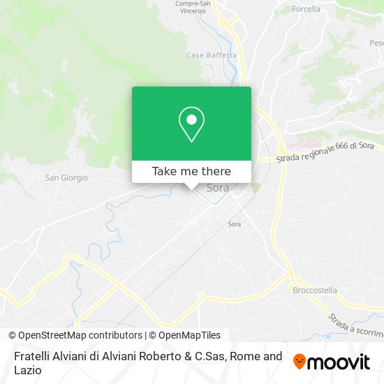 Fratelli Alviani di Alviani Roberto & C.Sas map