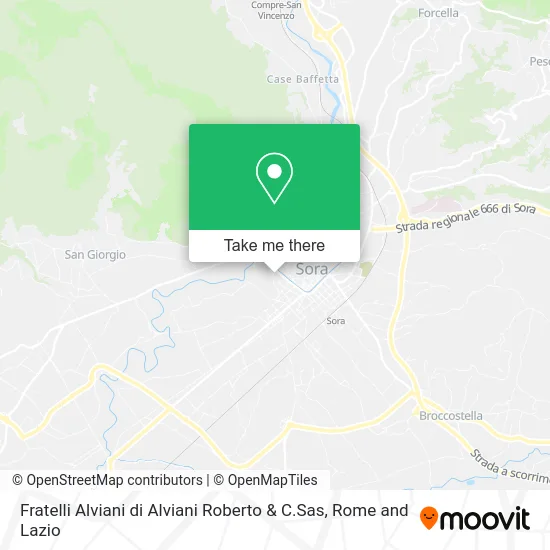 Alviani Brothers by Roberto Alviani & Co. Sas map