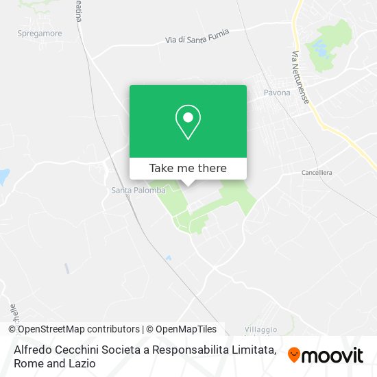 Alfredo Cecchini Societa a Responsabilita Limitata map