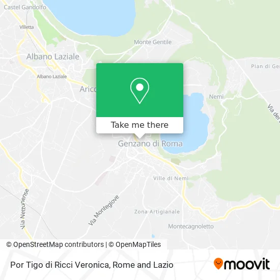 Por Tigo di Ricci Veronica map