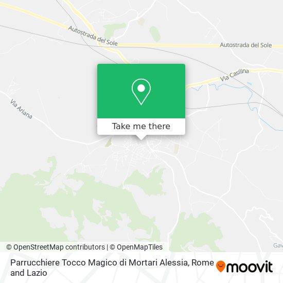 Parrucchiere Tocco Magico di Mortari Alessia map