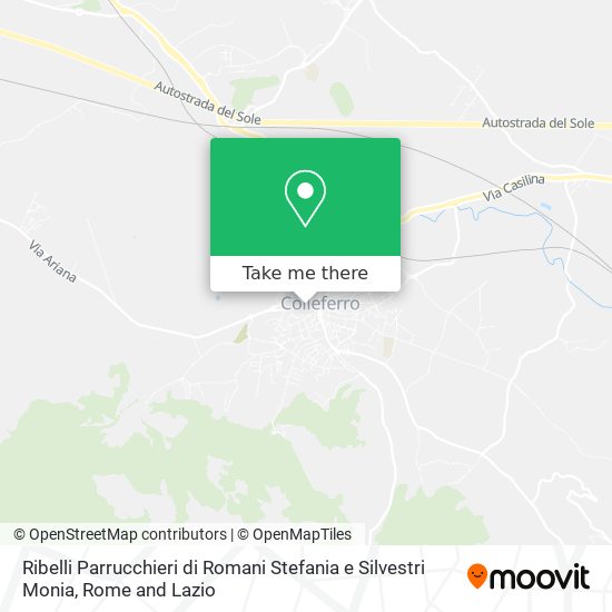 Ribelli Parrucchieri di Romani Stefania e Silvestri Monia map