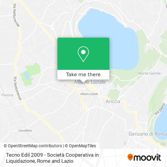 Tecno Edil 2009 - Società Cooperativa in Liquidazione map