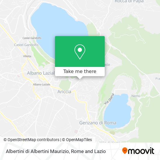 Albertini di Albertini Maurizio map