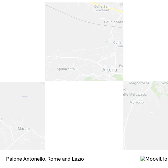 Palone Antonello map