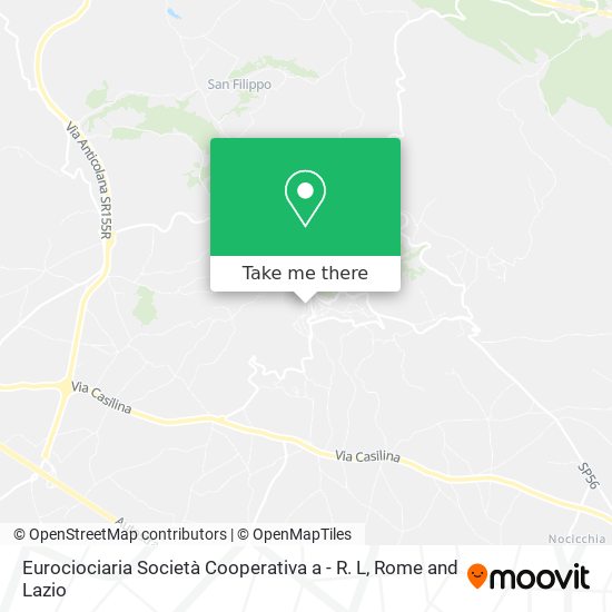 Eurociociaria Società Cooperativa a - R. L map