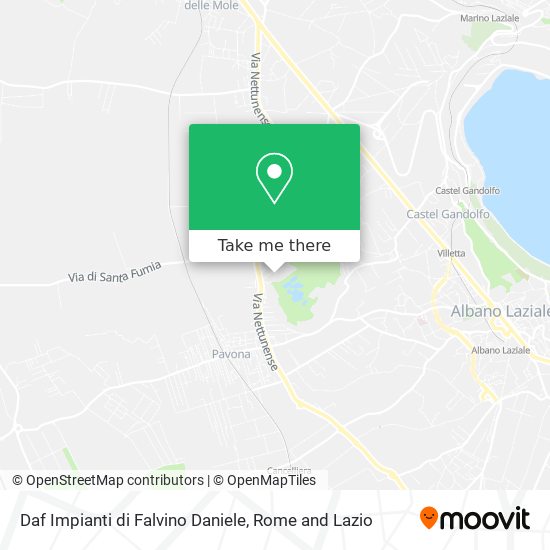 Daf Impianti di Falvino Daniele map