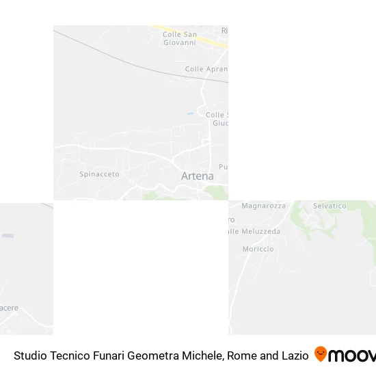 Technical Studio by Surveyor Michele Funari map