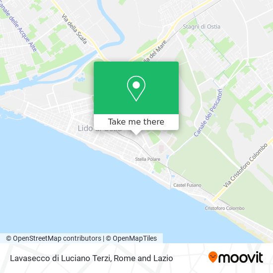 Lavasecco di Luciano Terzi map