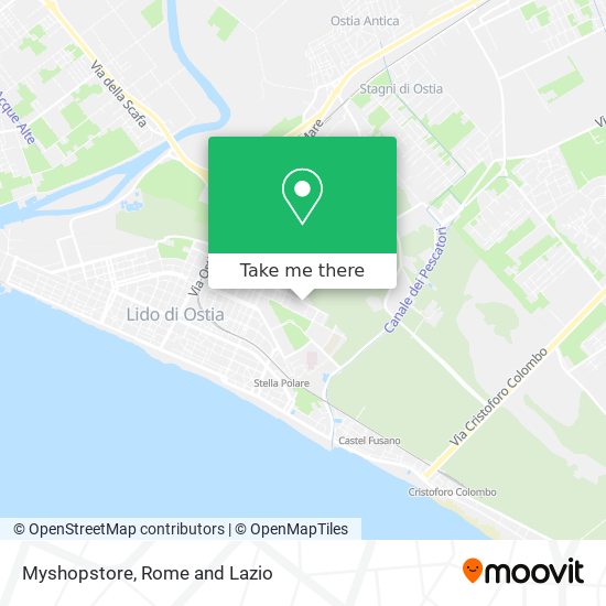 Myshopstore map