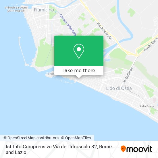 Istituto Comprensivo Via dell'Idroscalo 82 map
