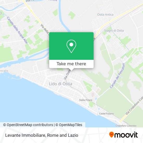 Levante Immobiliare map