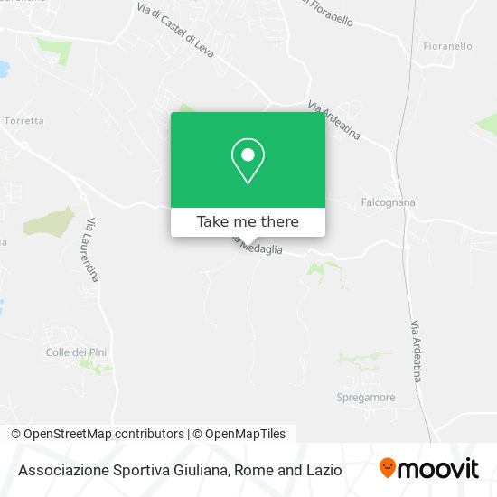 Associazione Sportiva Giuliana map