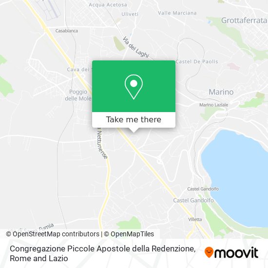 Congregazione Piccole Apostole della Redenzione map