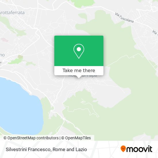 Silvestrini Francesco map