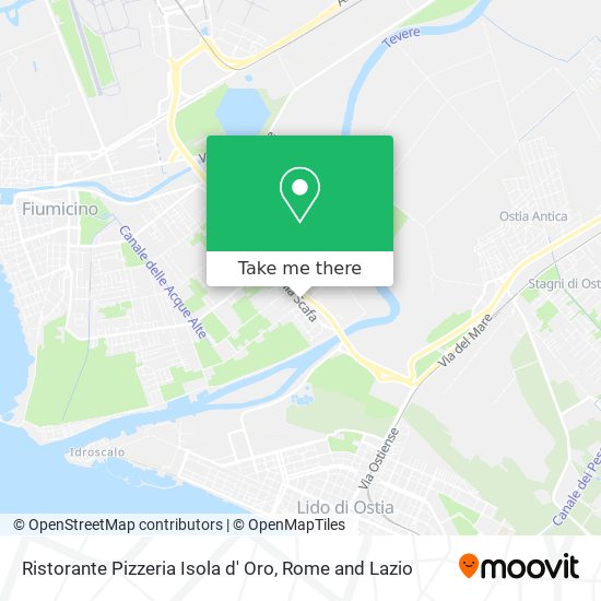 Ristorante Pizzeria Isola d' Oro map