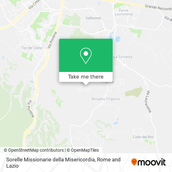 Sorelle Missionarie della Misericordia map