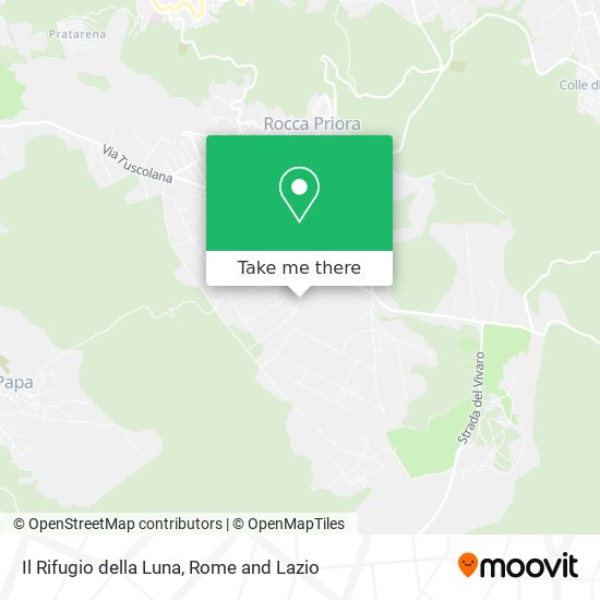 Il Rifugio della Luna map