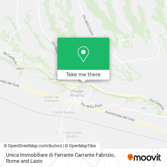 Unica Immobiliare di Ferrante Carrante Fabrizio map