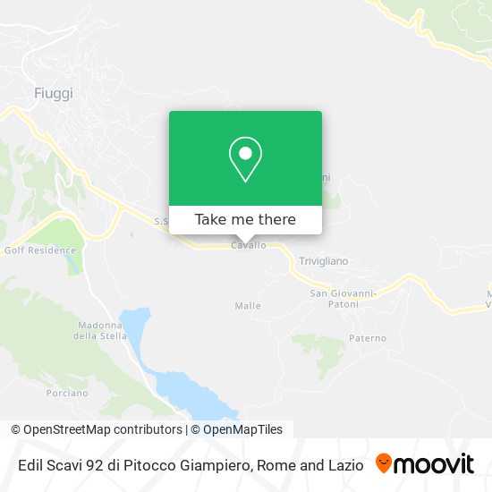 Edil Scavi 92 di Pitocco Giampiero map