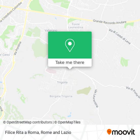 Filice Rita a Roma map