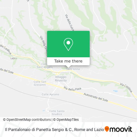 Il Pantalonaio di Panetta Sergio & C. map