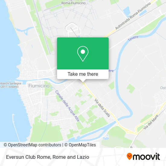 Eversun Club Rome map