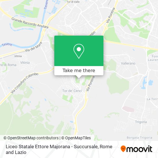Liceo Statale Ettore Majorana - Succursale map