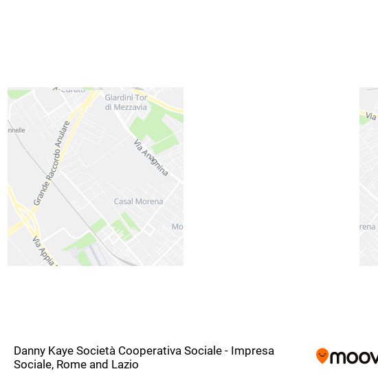 Danny Kaye Società Cooperativa Sociale - Impresa Sociale map