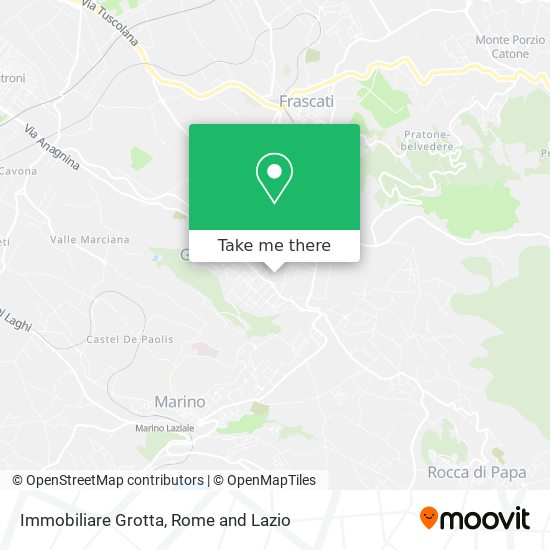 Immobiliare Grotta map